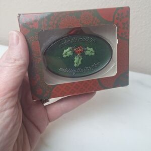 NIB RARE Taylor Swift Christmas Tree Farm Ornament Holly Under the Mistletoe